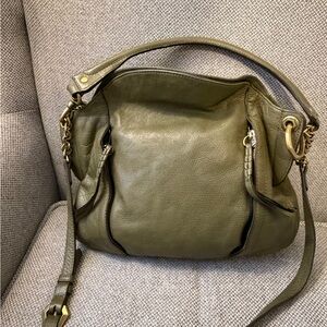 orYANY Sage Leather Shoulder Bag